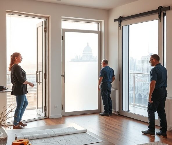 Jak wybrać drzwi szklane na wymiar w Warszawie bez dopłat za montaż?