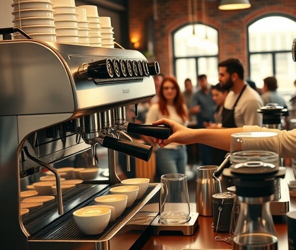 Jak dobrać ekspres do kawy gastronomiczny do kawiarni o dużym ruchu?