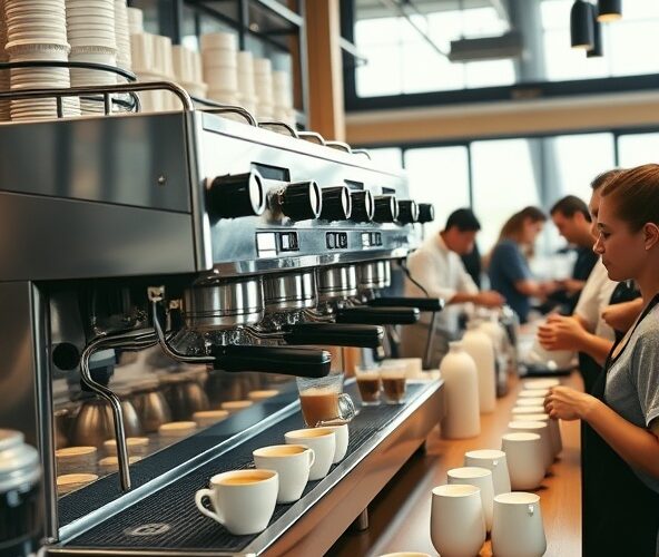 Jak dobrać ekspres do kawy gastronomiczny do kawiarni o dużym ruchu?