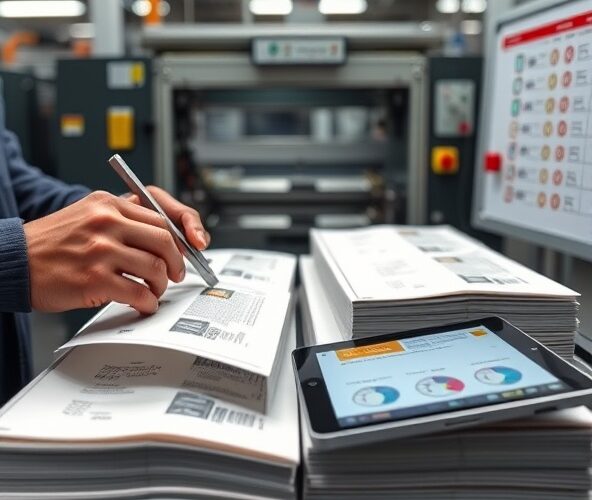 Jakie kontrole przy falcowaniu ulotek zmniejszą reklamacje?