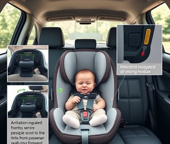 Czy fotelik z poduszką powietrzną w aucie z ISOFIX jest bezpieczny dla noworodka?