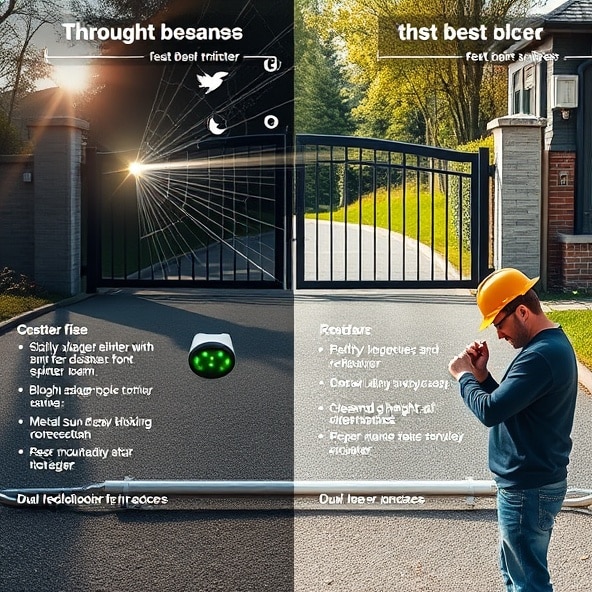 fotokomórki przelotowe