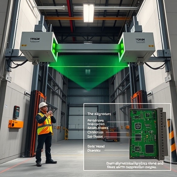 fotokomórki przelotowe