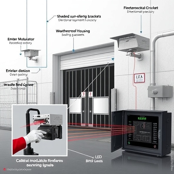 fotokomórki przelotowe