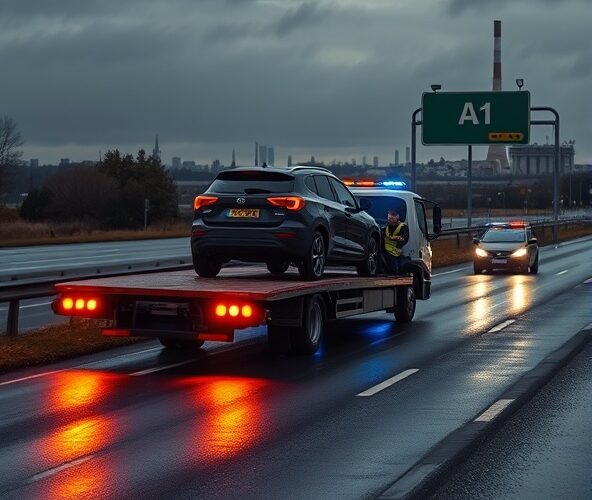 Ile kosztuje holowanie w Bytomiu z autostrady A1?