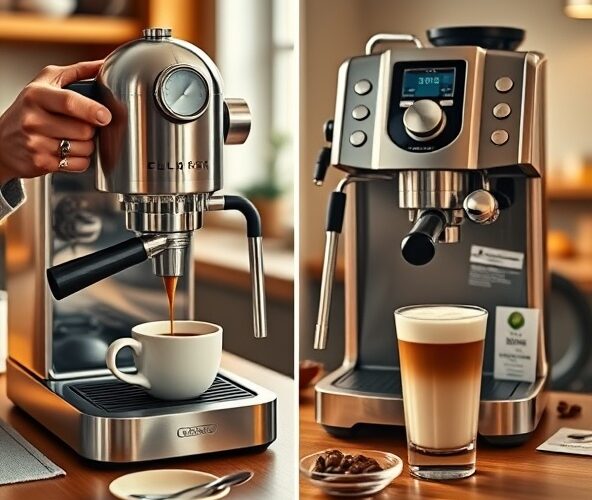 Jaki ekspres do kawy wybrać do 2000 zł: kolbowy czy automatyczny?