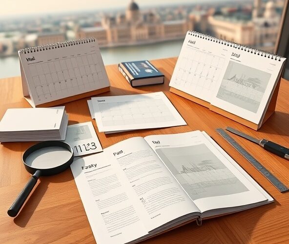 Jaką gramaturę papieru wybrać do kalendarzy marki z Warszawy?