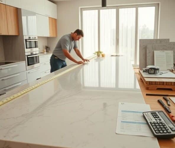 Czy cena konglomeratu kwarcowego za blat 3m obejmuje montaż?