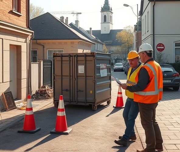 Gdzie ustawić kontener na gruz w Mszczonowie, by uniknąć kary?