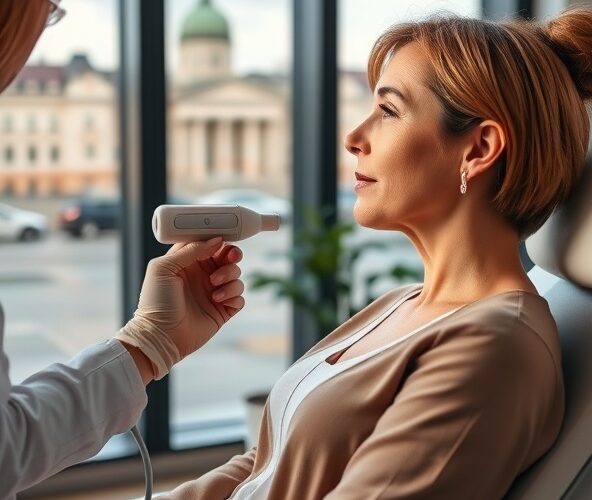 Czy lifting RF w centrum Warszawy zmniejsza podwójny podbródek?