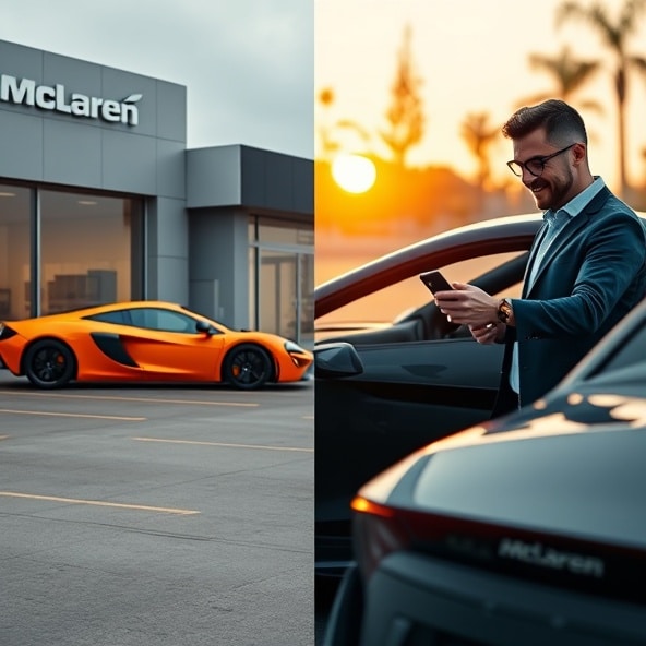 mclaren jazda próbna