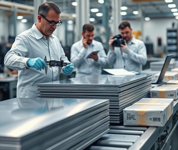 Jak dokumentacja przed wysyłką zmniejszy reklamacje metalowych blaszek?