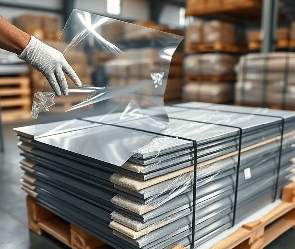 Jak pakować metalowe blaszki, by uniknąć porysowań przy wysyłce?