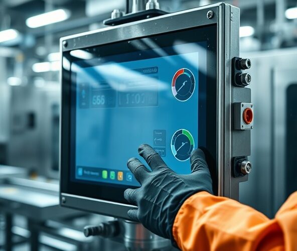 Jaki monitor przemysłowy IP65 do strefy mokrej skróci przestoje?