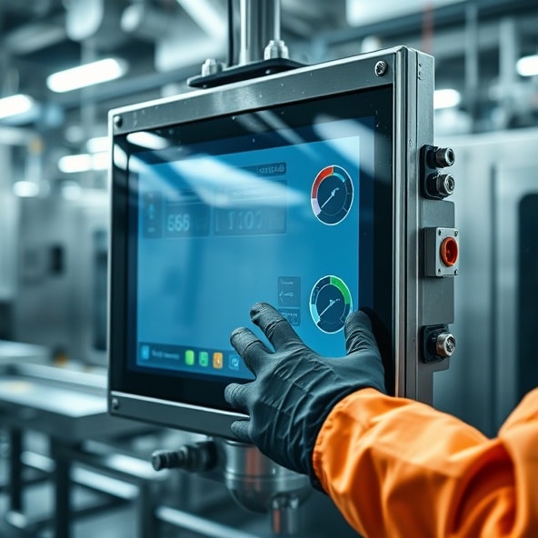 monitor przemysłowy