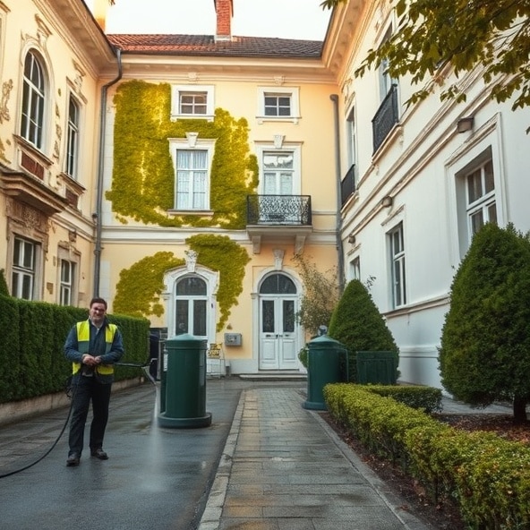 mycie elewacji konstancin jeziorna