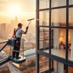 mycie okien nieotwieranych warszawa