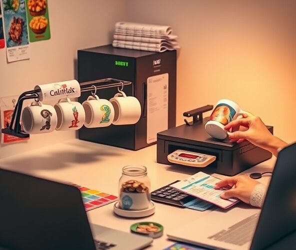 Jak obniżyć koszt jednostkowy nadruku na kubek przy niskich nakładach?