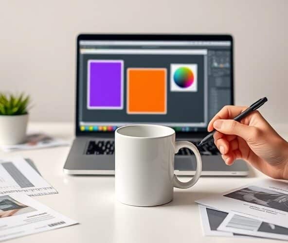 Jak zamówić nadruk na kubek online, by uniknąć poprawek?