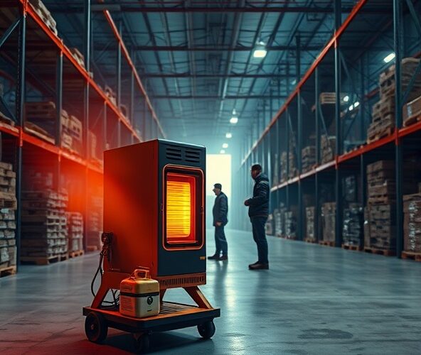 Ile kosztuje ogrzewanie nagrzewnicą olejową Master w magazynie 150 m²?