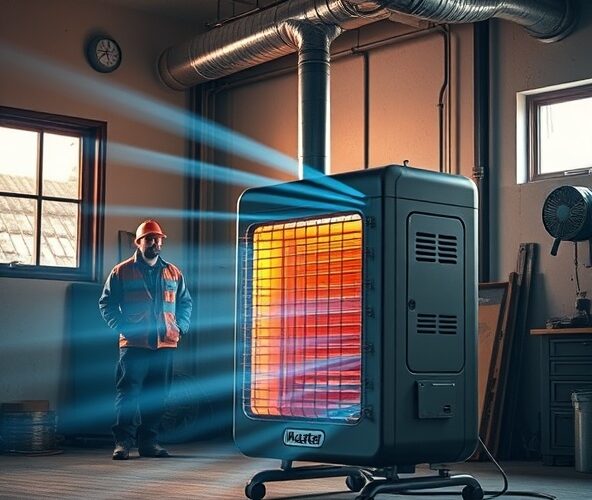 Czy nagrzewnica olejowa Master wymaga dodatkowej wentylacji?