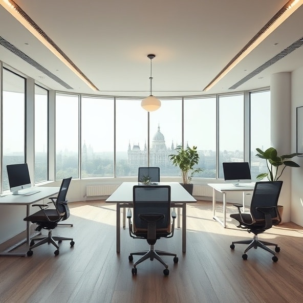 oświetlanie do biura warszawa