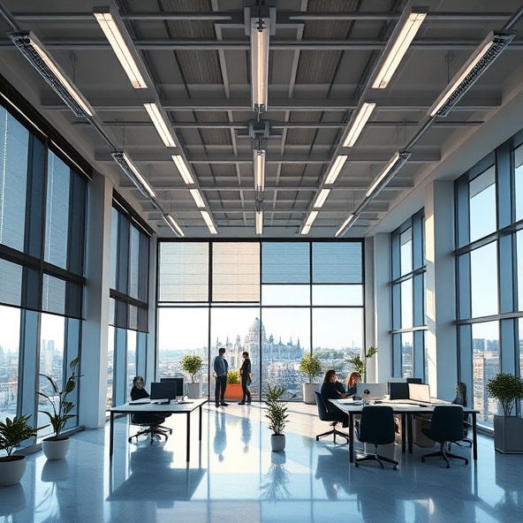 oświetlanie do biura warszawa