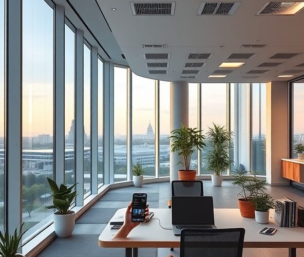 Jak dobrać oświetlenie do biura w Warszawie, by oszczędzać prąd?