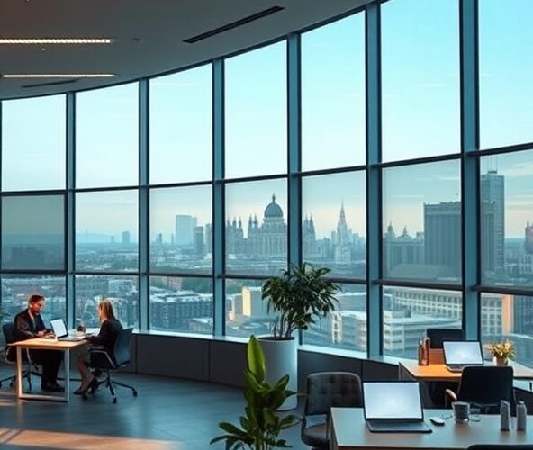 Jak dobrać oświetlenie do biura w Warszawie, by oszczędzać prąd?