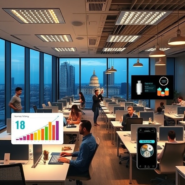 oświetlanie do biura warszawa