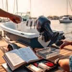 obsługa silnika zaburtowego