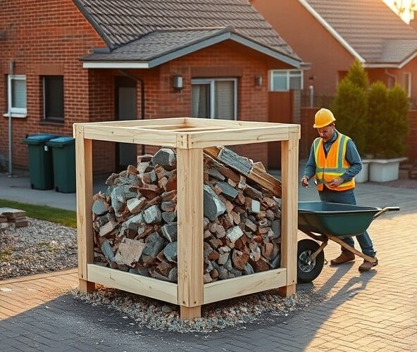 Jak tanio wywieźć 1m3 gruzu z posesji — odpady budowlane Zgierz?