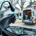 odprysk na szybie naprawa cena