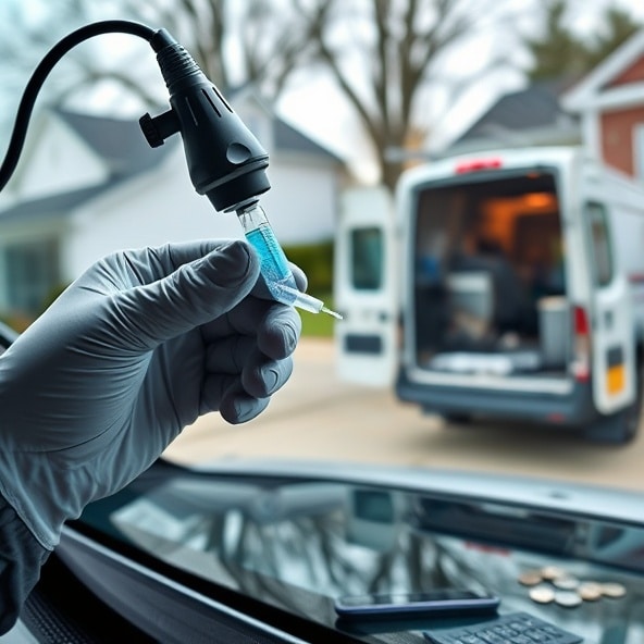 odprysk na szybie naprawa cena