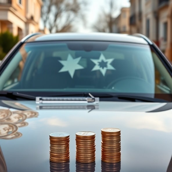 odprysk na szybie naprawa cena