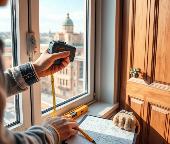 Jak prawidłowo mierzyć okna i drzwi w Warszawie, by uniknąć dopłat?