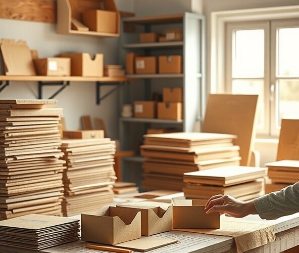 Jak ograniczyć koszty opakowania z tektury przy małej produkcji?