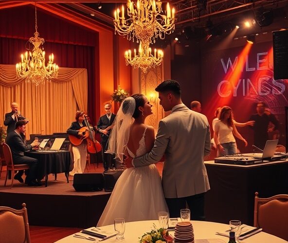 Oprawa muzyczna wesela za 8000 zł: orkiestra czy DJ, co wybrać?