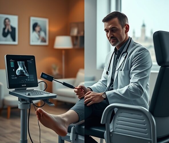 Ortopeda stopy Warszawa: prywatnie z USG czy NFZ przy bólu pięty?