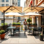 parasole restauracyjne