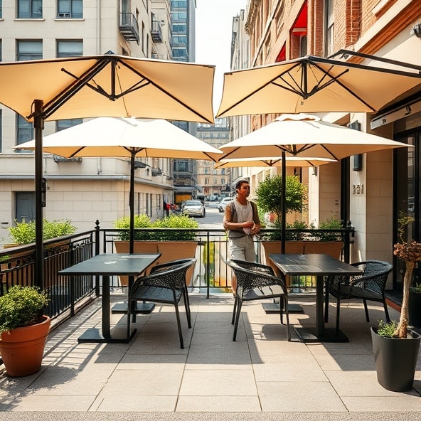 parasole restauracyjne