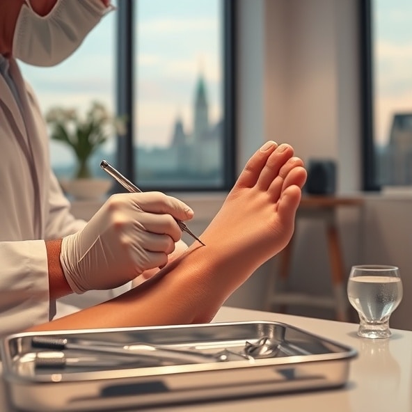 pedicure leczniczy warszawa