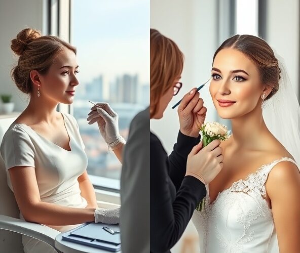 Czy peeling PRX w Warszawie 5 dni przed ślubem utrzyma makijaż?