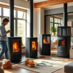 piec kominkowy wolnostojący