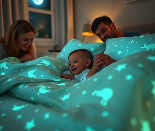 Jak promować pościel świecącą w ciemności, by przyciągnąć rodziców?