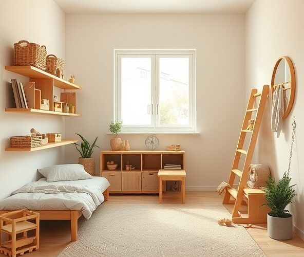 Urządzić pokój Montessori 9 m² dla 2‑latka za 2000 zł?