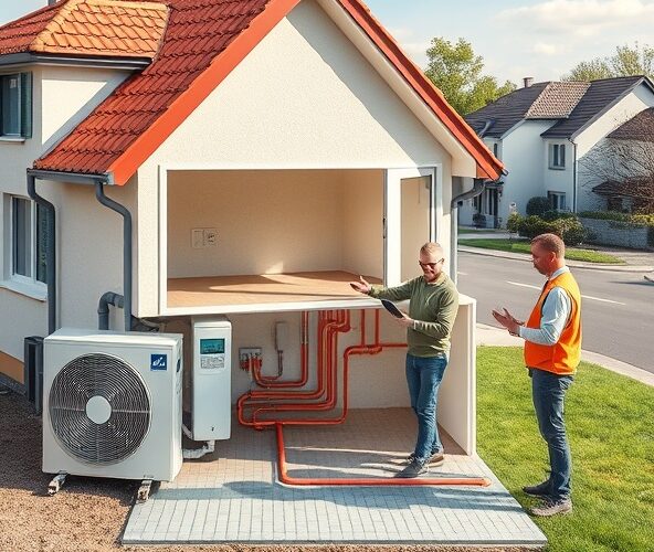 Pompy ciepła w Józefosławiu: jak wybrać moc do domu z podłogówką?