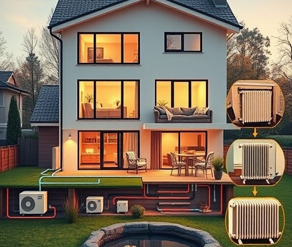 Jakie rodzaje pomp ciepła pasują do domu bez wymiany grzejników?