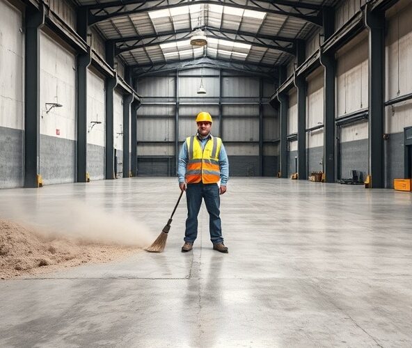 Właściciel magazynu: utwardzacz czy powłoka zmniejszy pylenie posadzki betonowej szlifowanej?