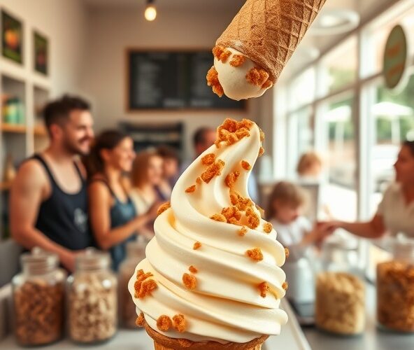 Czy posypki do lodów Lotus zwiększą sprzedaż w małej lodziarni?